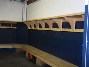 Hockey Locker Rooms